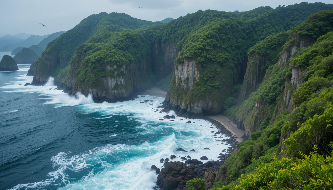 Turquoise River Valley in Mountains My Store