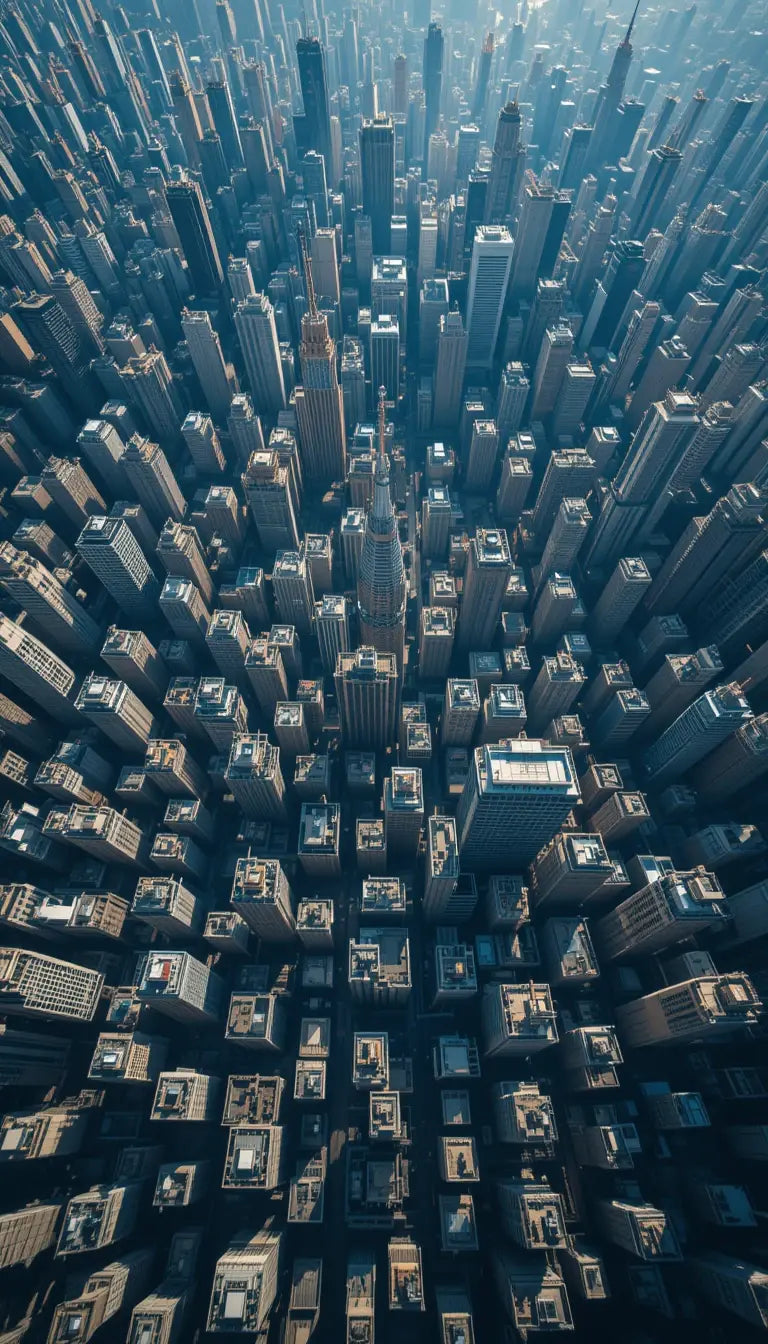 City Skyline Model - Skyscraper Collection My Store