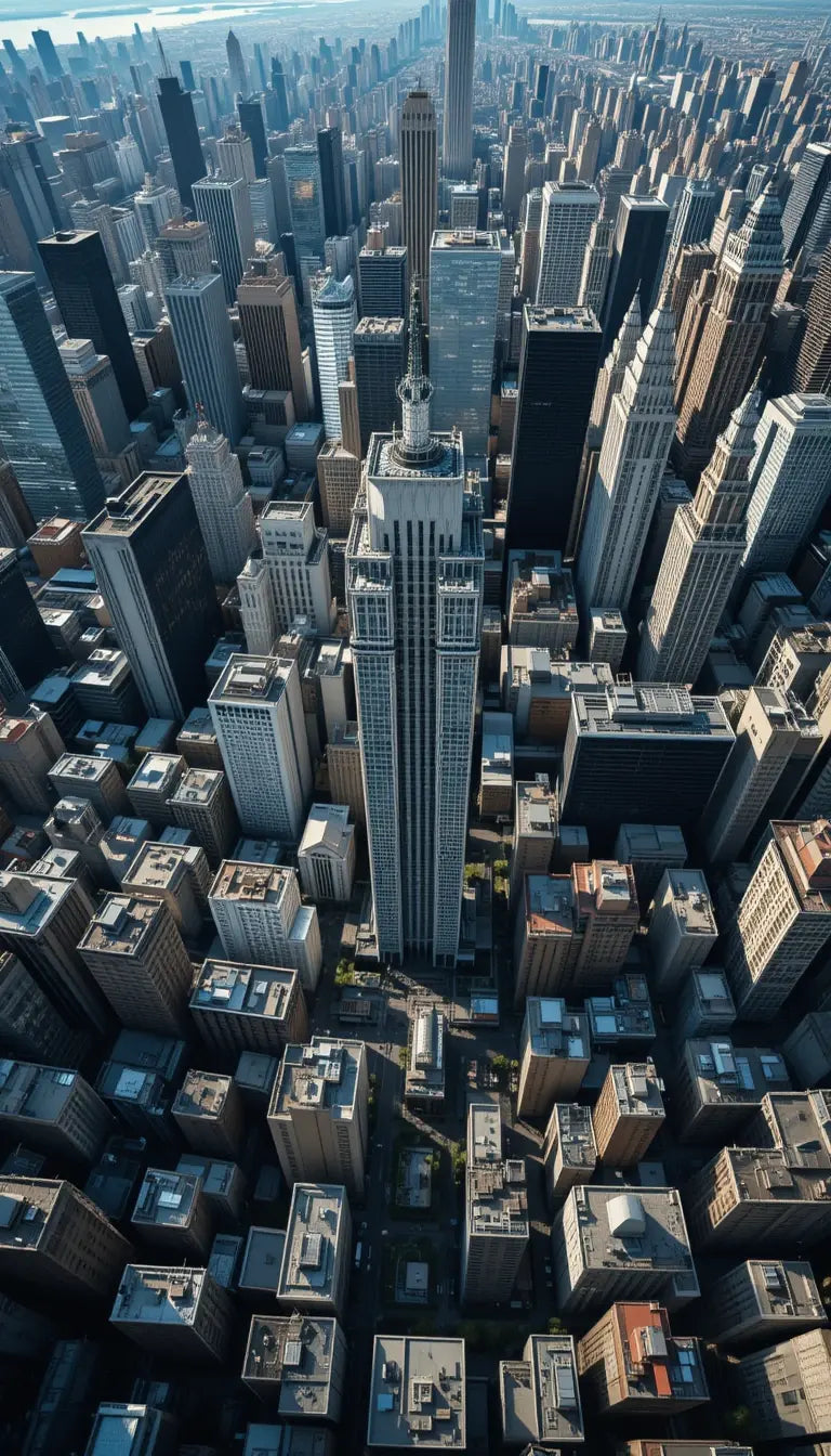 City Skyline Model - Skyscraper Collection My Store