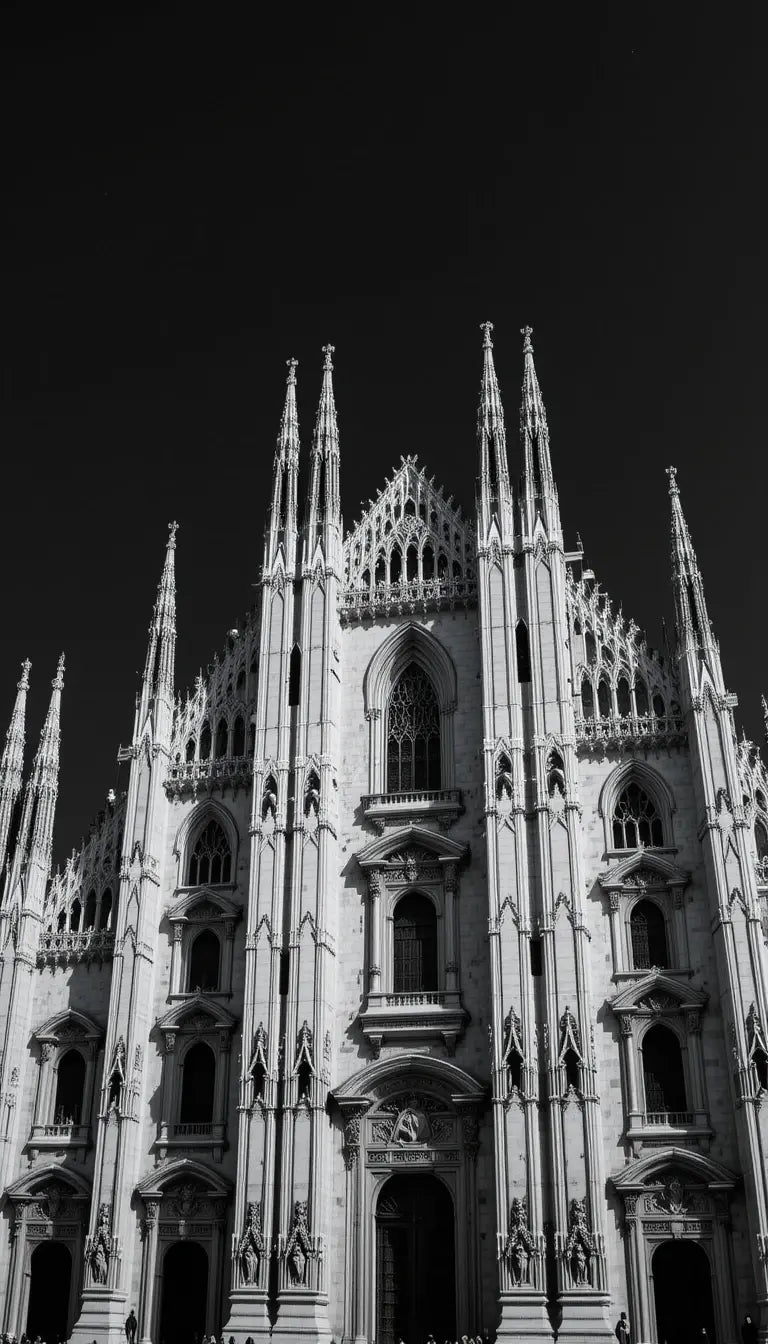 City Hall Waterfront Print - Black & White My Store