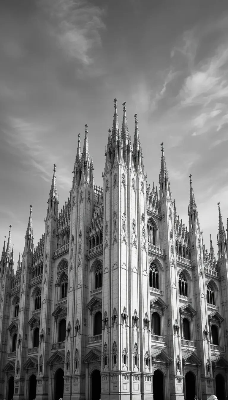 City Hall Waterfront Print - Black & White My Store