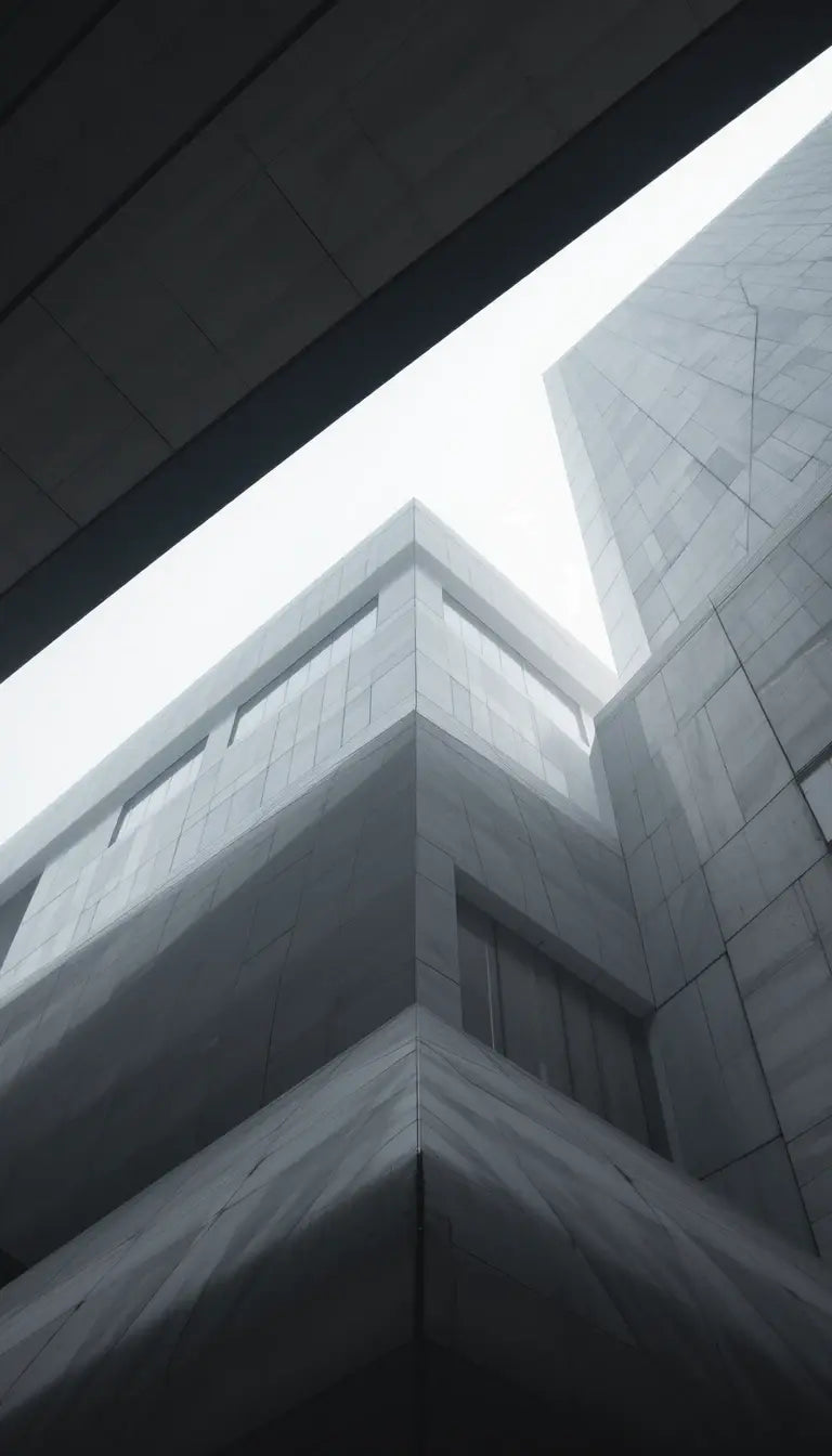 Abstract Concrete Architecture Photo - Monochrome My Store