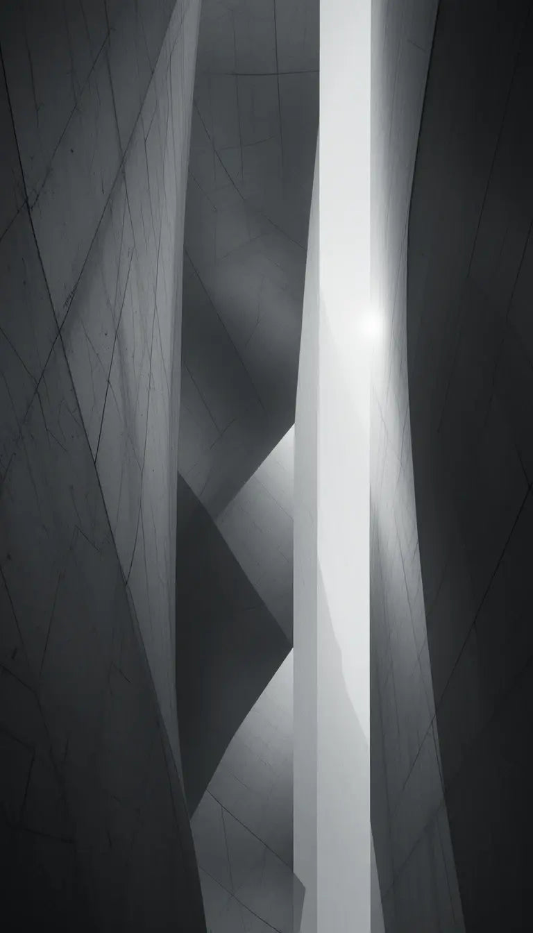 Abstract Concrete Architecture Photo - Monochrome My Store