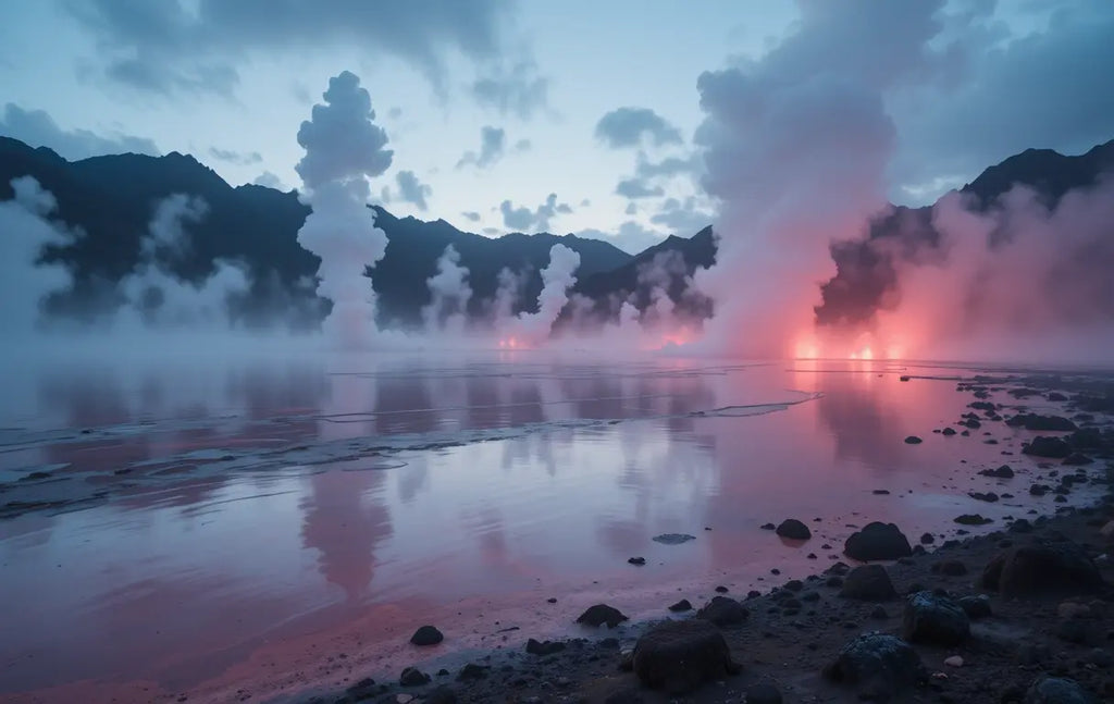 Geothermal Lake with Steam My Store