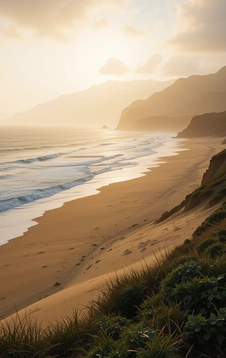 Beach with Path and Waves My Store