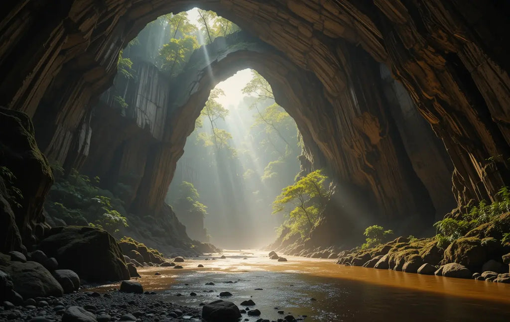 Stunning Sea Cave Beach - Coastal Nature Print My Store