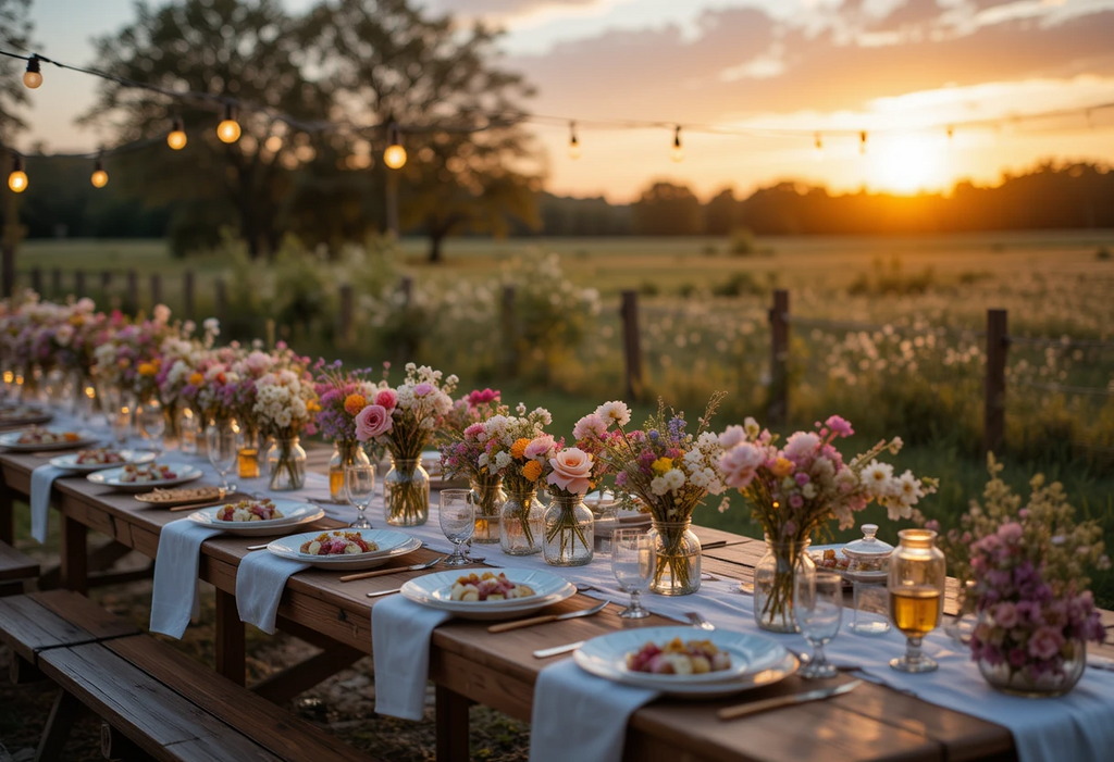 Moonlit Southern Cemetery Under Spanish Moss